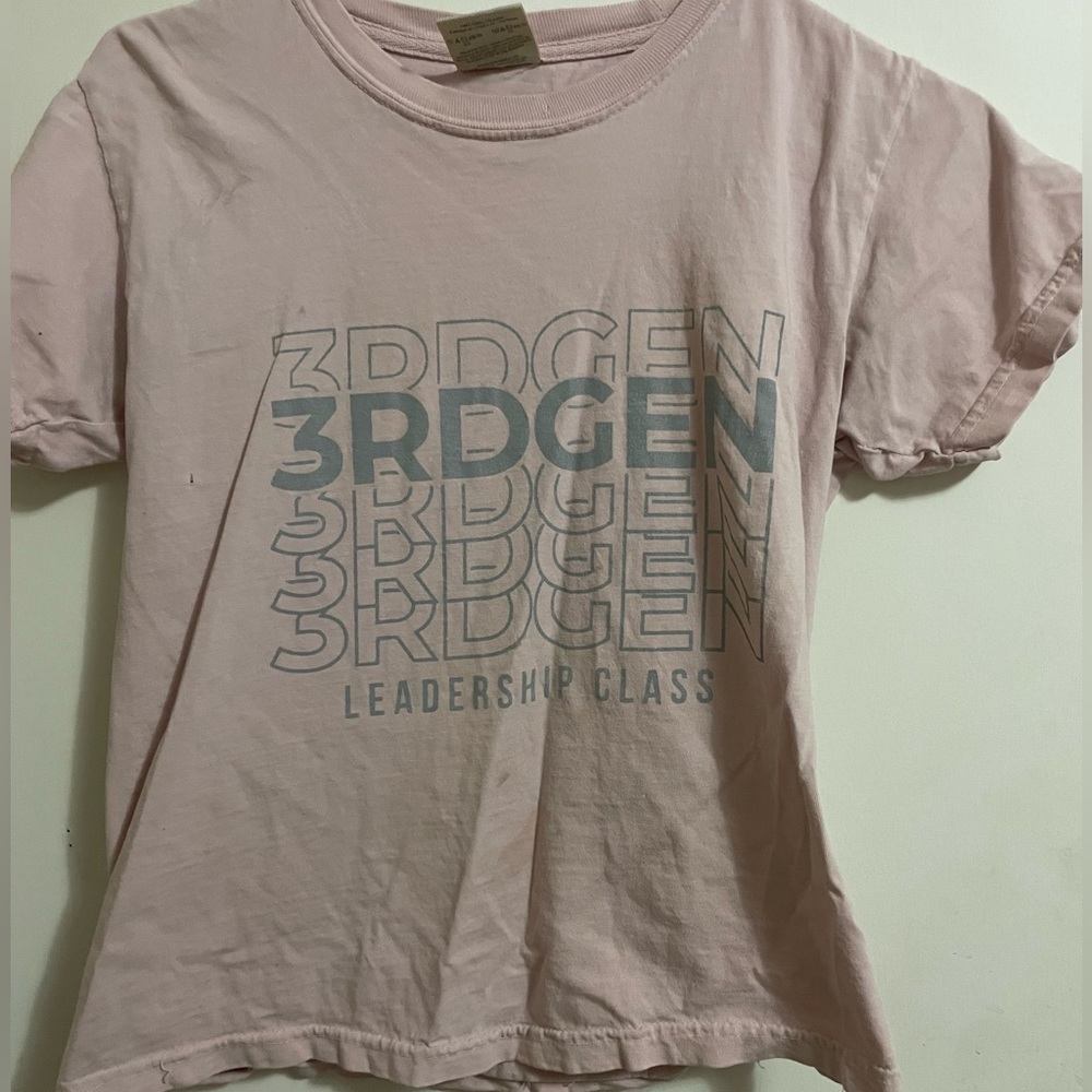 Light pink 3rd Generation shirt